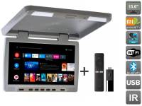Потолочный монитор на Android AVS115GR + Xiaomi Mi TV Stick + AV1252DC