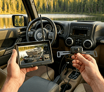Беспроводной комплект монитор + камера AVS715CPR (M) + AVS715CPR: удобство и безопасность парковки без лишних проводов