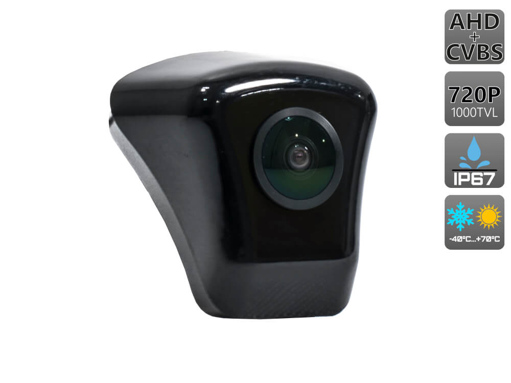 Штатная камера переднего вида AVS324CPR (204 AHD/CVBS) с переключателем HD и AHD для автомобилей AUDI