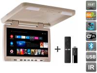 Потолочный монитор на Android AVS115BE + Xiaomi Mi TV Stick + AV1252DC